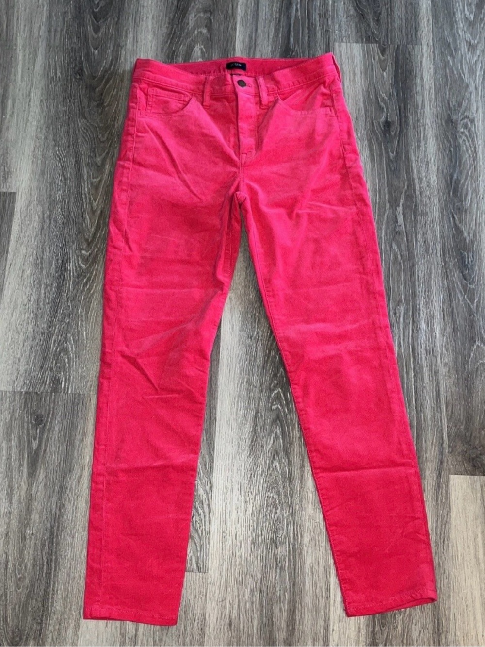 J Crew Festival Pink Women’s Corduroy Pants size 27